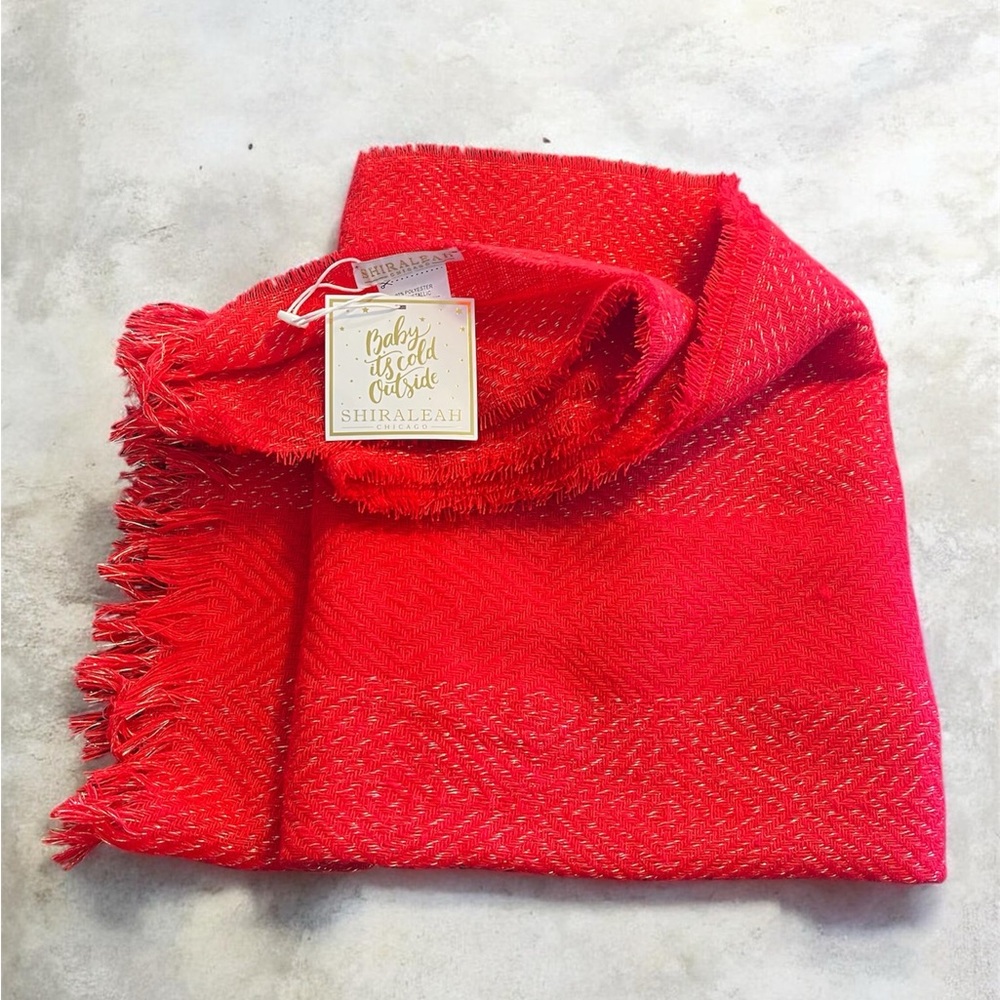 Shiraleah Bold Red Belle Scarf